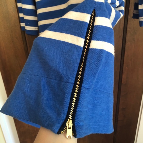 J. Crew Striped T Shirt Dress - Picture 3 of 5